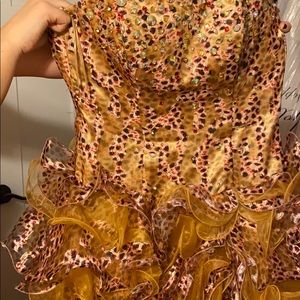 Panoply size 6 leopard print dress